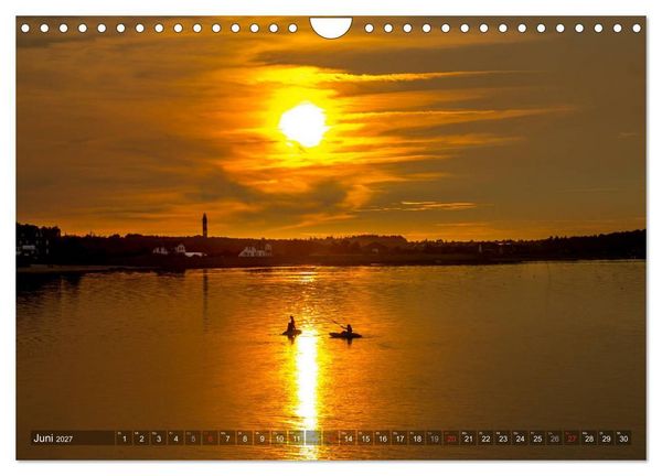 Produktbild: Amrum Insel am Wattenmeer (Wandkalender 2027 DIN A4 quer), CALVENDO Monatskalender