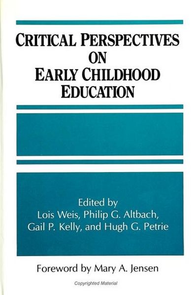 Produktbild: Critical Perspectives on Early Childhood Education