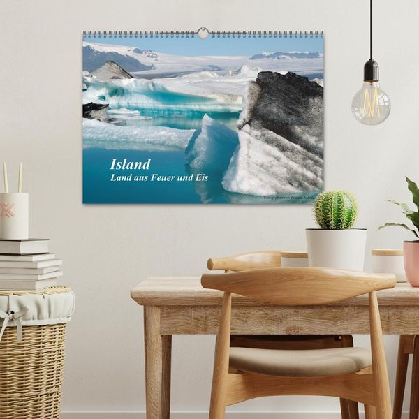 Produktbild: Island (Wandkalender 2026 DIN A3 quer), CALVENDO Monatskalender