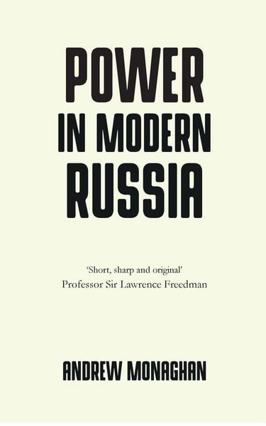 Produktbild: Power in modern Russia