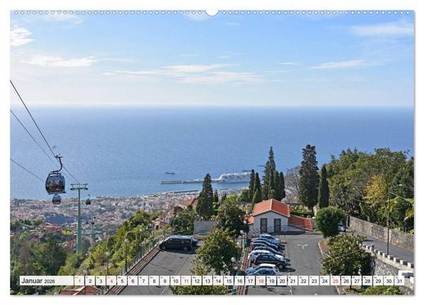 Produktbild: MADEIRA, Trauminsel im Atlantik (Wandkalender 2026 DIN A2 quer), CALVENDO Monatskalender
