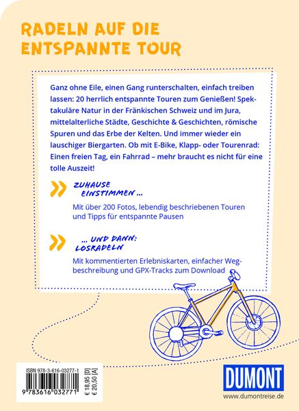Produktbild: DUMONT Radelzeit in Mittelfranken & Oberfranken