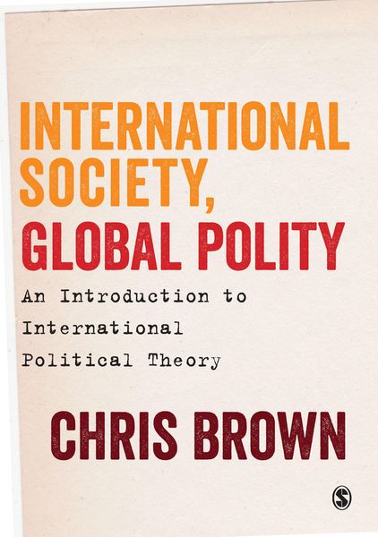 Produktbild: International Society, Global Polity