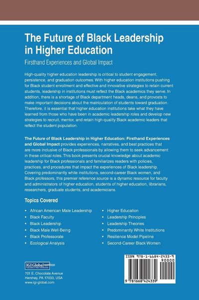 Produktbild: The Future of Black Leadership in Higher Education