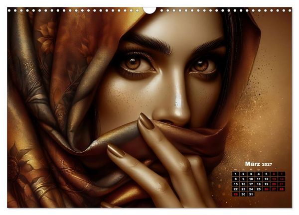 Produktbild: Eleganz, Farbe und Anmut (Wandkalender 2027 DIN A3 quer), CALVENDO Monatskalender