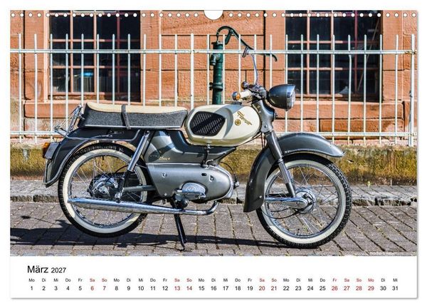 Produktbild: Kreidler-Kult (Wandkalender 2027 DIN A3 quer), CALVENDO Monatskalender