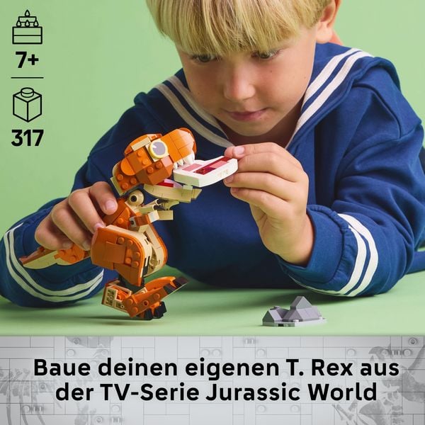 Produktbild: LEGO Jurassic World Little Eatie: T.Rex, Spielzeug Dinosaurier 76967