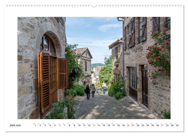 Produktbild: Okzitanien - Katharerland (Wandkalender 2026 DIN A2 quer), CALVENDO Monatskalender