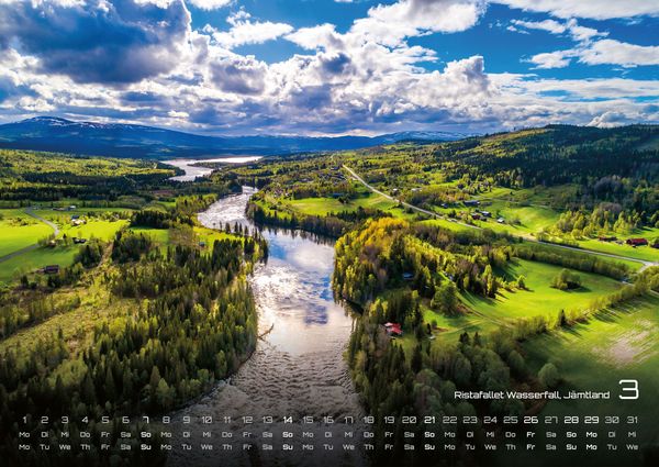 Produktbild: Schweden &ndash; Magie des Nordens - 2027 - Kalender DIN A2