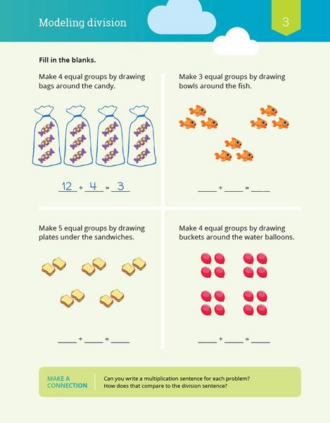 Produktbild: IXL Math Workbook: Grade 3 Division