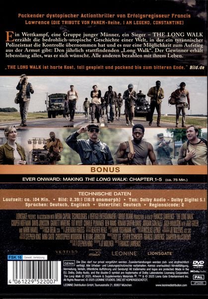 Produktbild: The Long Walk - Todesmarsch