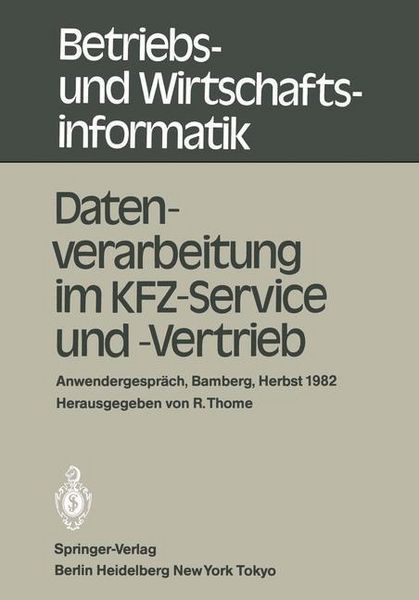 Produktbild: Datenverarbeitung im KFZ-Service und -Vertrieb