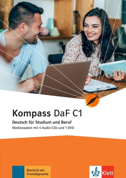 Kompass DaF C1 - Ilse Sander,Daniela Schmeiser,Birgit Braun,Nadja Fügert,Friederike Jin, CD, 9783126700108