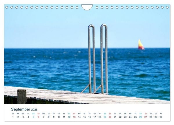 Produktbild: Der Fehmarn-Steg (Wandkalender 2026 DIN A4 quer), CALVENDO Monatskalender