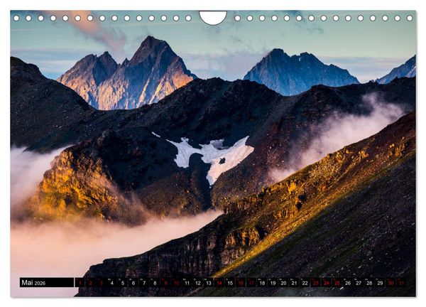 Produktbild: Am Gro&szlig;glockner. Berge, Stra&szlig;e, Natur (Wandkalender 2026 DIN A4 quer), CALVENDO Monatskalender