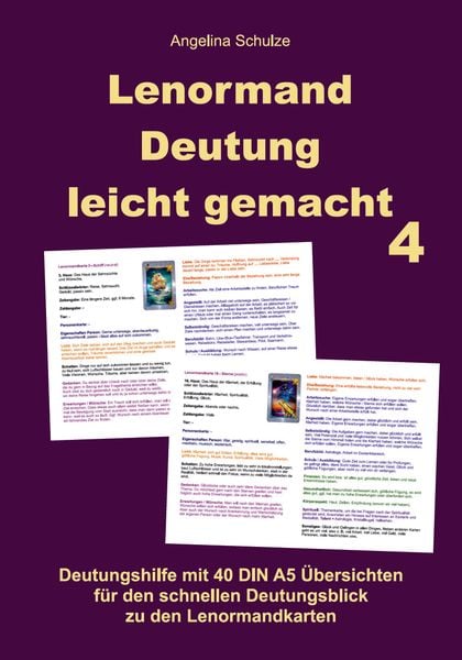 Produktbild: Lenormand Deutung leicht gemacht 4