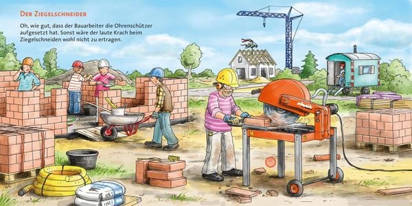 Produktbild: H&ouml;r mal (Soundbuch): Auf der Baustelle