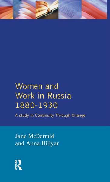 Produktbild: Women and Work in Russia, 1880-1930