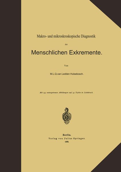 Produktbild: Makro- und mikroskopische Diagnostik der Menschlichen Exkremente