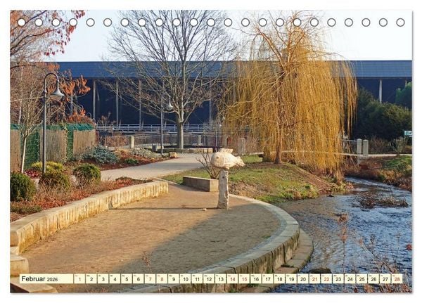 Produktbild: Bad D&uuml;rkheim - Wein, Gradierwerk und Riesenfa&szlig; (Tischkalender 2026 DIN A5 quer), CALVENDO Monatskalender