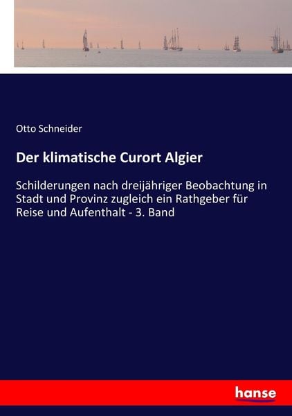 Produktbild: Der klimatische Curort Algier