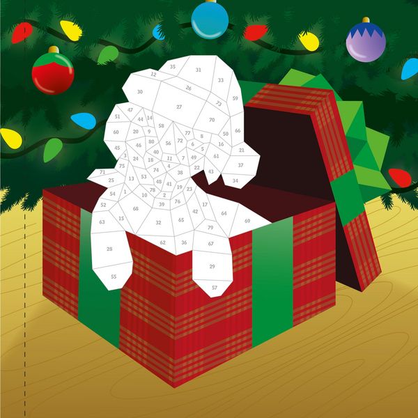 Produktbild: Paint by Sticker Kids: Holly Jolly Christmas