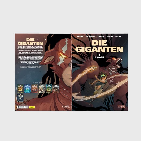 Produktbild: Die Giganten 8: Nangali