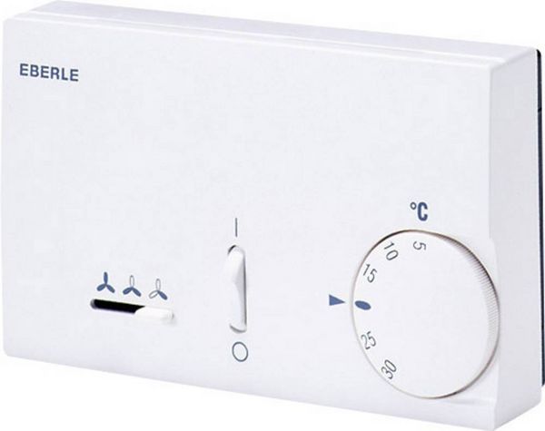 Produktbild: Eberle 517720351100 KLR-E 7203 Raumthermostat Aufputz Heizen / K&uuml;hlen 1St.