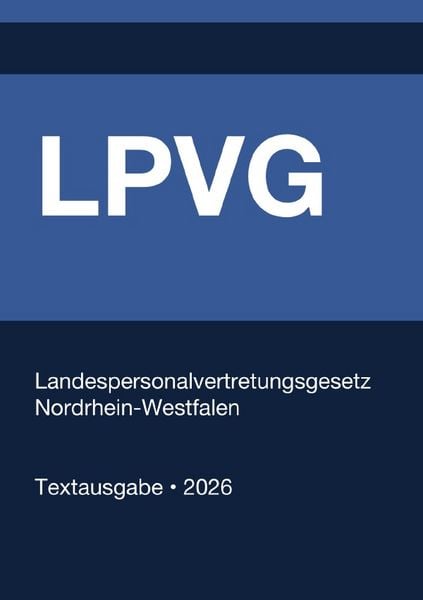 Produktbild: LPVG NRW - Landespersonalvertretungsgesetz Nordrhein-Westfalen 2026