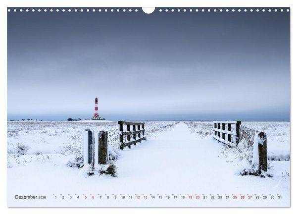Produktbild: Nordseeurlaub in St. Peter-Ording (Wandkalender 2026 DIN A3 quer), CALVENDO Monatskalender