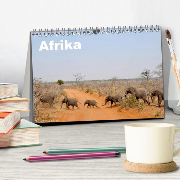 Produktbild: Afrika (Tischkalender 2026 DIN A5 quer), CALVENDO Monatskalender