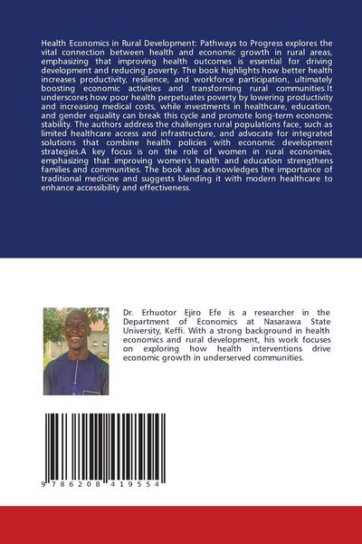 Produktbild: Health Economics in Rural Development: Pathways to Progress