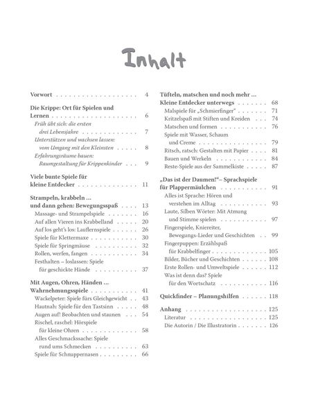 Produktbild: Das Krippenkinder-Spielebuch