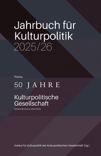 Produktbild: Jahrbuch f&uuml;r Kulturpolitik 2025/26
