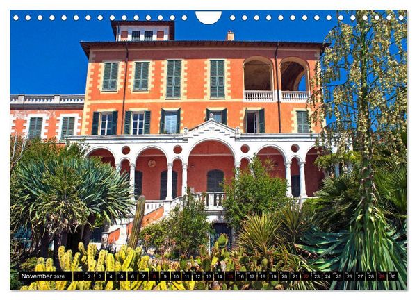 Produktbild: Zauberhafte Riviera - Die Hanbury G&auml;rten (Wandkalender 2026 DIN A4 quer), CALVENDO Monatskalender