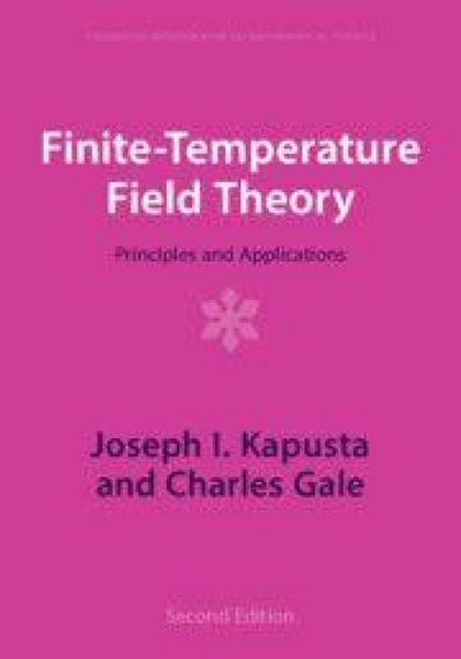 Produktbild: Finite-Temperature Field Theory