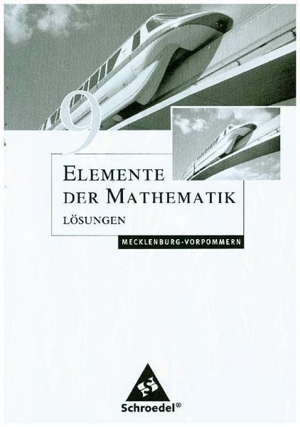 Produktbild: Elemente der Mathematik SI - Ausgabe 2008 f&uuml;r Mecklenburg-Vorpommern
