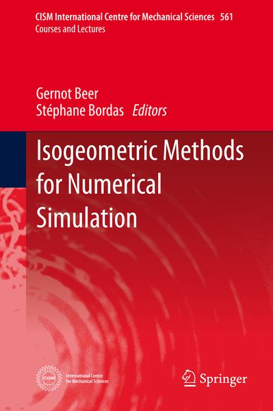 Produktbild: Isogeometric Methods for Numerical Simulation