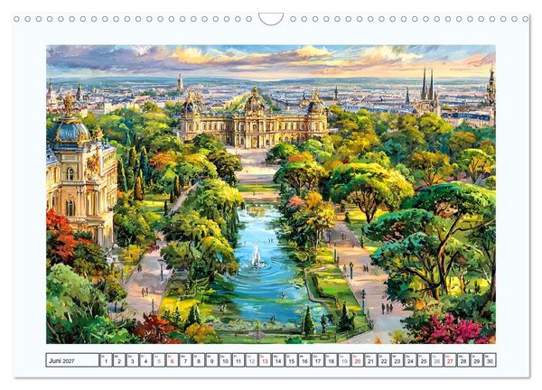 Produktbild: &Ouml;sterreich. Alpenzauber und Seentr&auml;ume (Wandkalender 2027 DIN A3 quer), CALVENDO Monatskalender