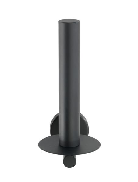 Produktbild: Toilettenpapier-Ersatzrollenhalter Mod. Bosio Black, rostfrei