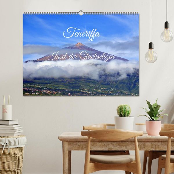 Produktbild: Teneriffa - Insel der Gl&uuml;ckseligen (Wandkalender 2026 DIN A2 quer), CALVENDO Monatskalender
