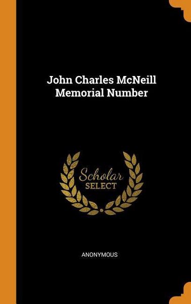 Produktbild: John Charles Mcneill Memorial