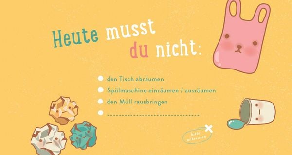 Produktbild: Schulkind! 12 Gutscheine zur Einschulung