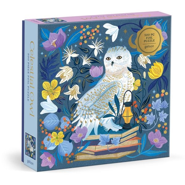 Produktbild: Celestial Owl 500 Piece Foil Puzzle
