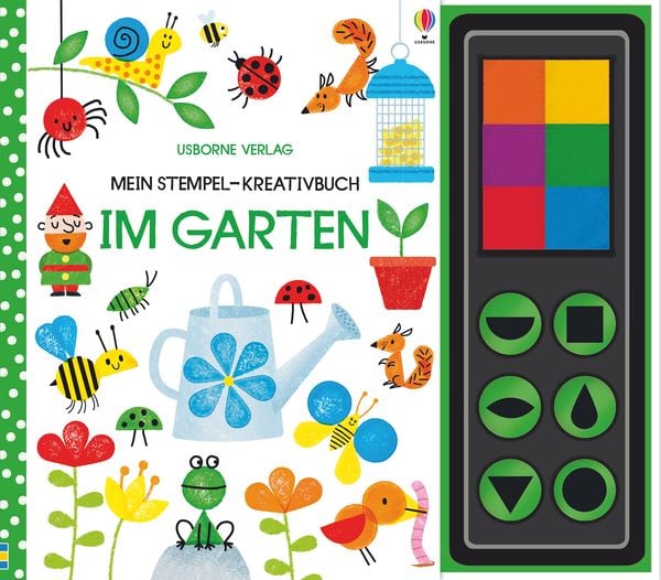 Produktbild: Mein Stempel-Kreativbuch: Im Garten
