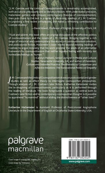 Produktbild: J.M. Coetzee and the Limits of Cosmopolitanism