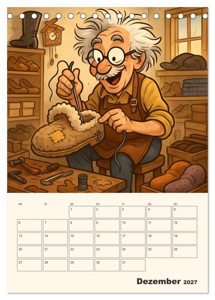 Produktbild: Berufe mal anders &ndash; Ein Jahr voller Job-Klischees (Tischkalender 2027 DIN A5 hoch), CALVENDO Monatskalender