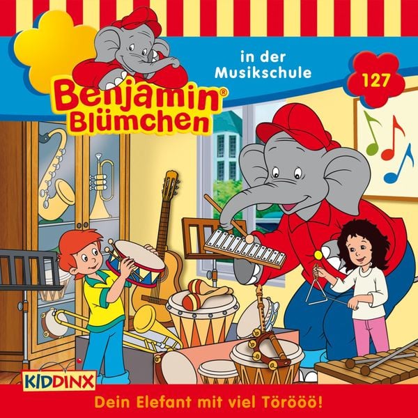 Benjamin in der Musikschule