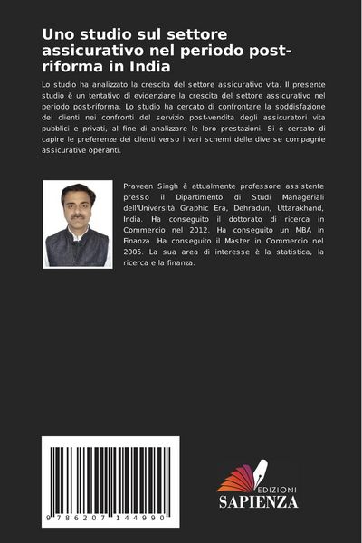 Produktbild: Uno studio sul settore assicurativo nel periodo post-riforma in India