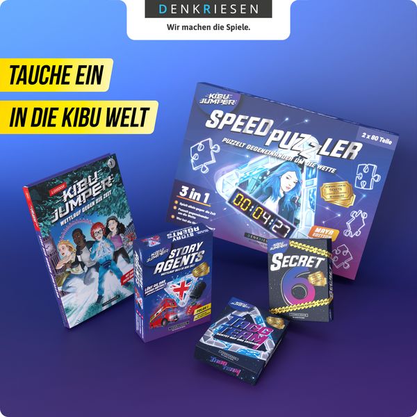 Produktbild: DENKRIESEN - KIBU JUMPER&reg; - Speed Puzzler - Jimi Edition